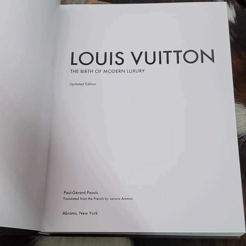 Louis Vuitton Book Birth of Modern Luxury